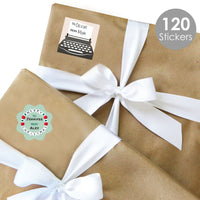 In My Christmas Era To and From Stickers - 12 Sheets