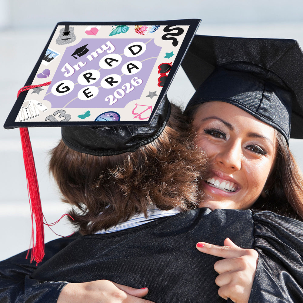 In My Grad Era Grad Cap Cover