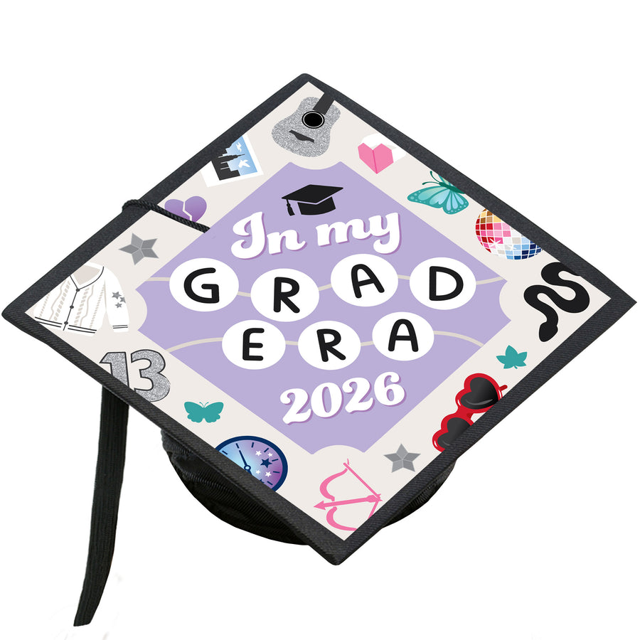 In My Grad Era Grad Cap Cover