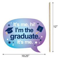 In My Grad Era Funny Photo Props - 10 Ct