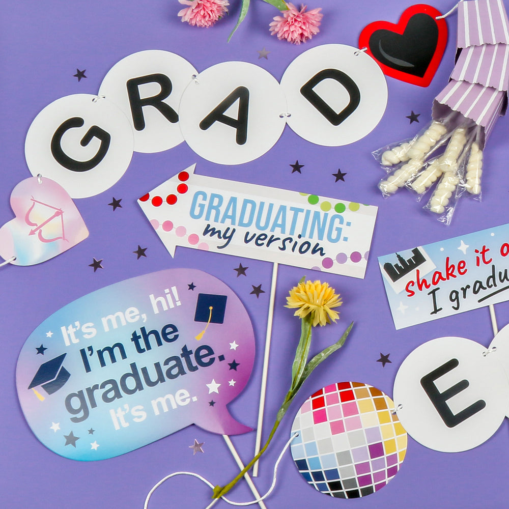 In My Grad Era Funny Photo Props - 10 Ct
