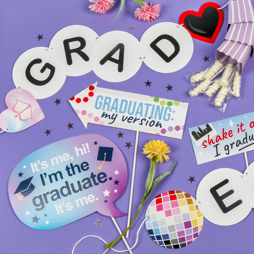 In My Grad Era Funny Photo Props - 10 Ct