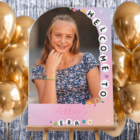 Custom Photo In My Party Era Welcome Sign