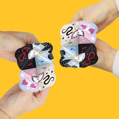 In My Party Era - Celebrity Concert Party Cootie Catcher Game - Truth or Dare Fortune Tellers - Set of 12