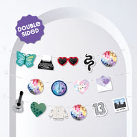 In My Party Era Garland Banner - 15 Pc