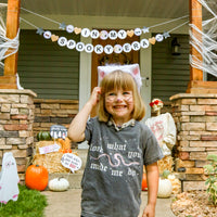 In My Spooky Era Banner, Ghost Concert Tour Halloween Party Decorations, Large Friendship Bracelet Banners, 28 Pieces