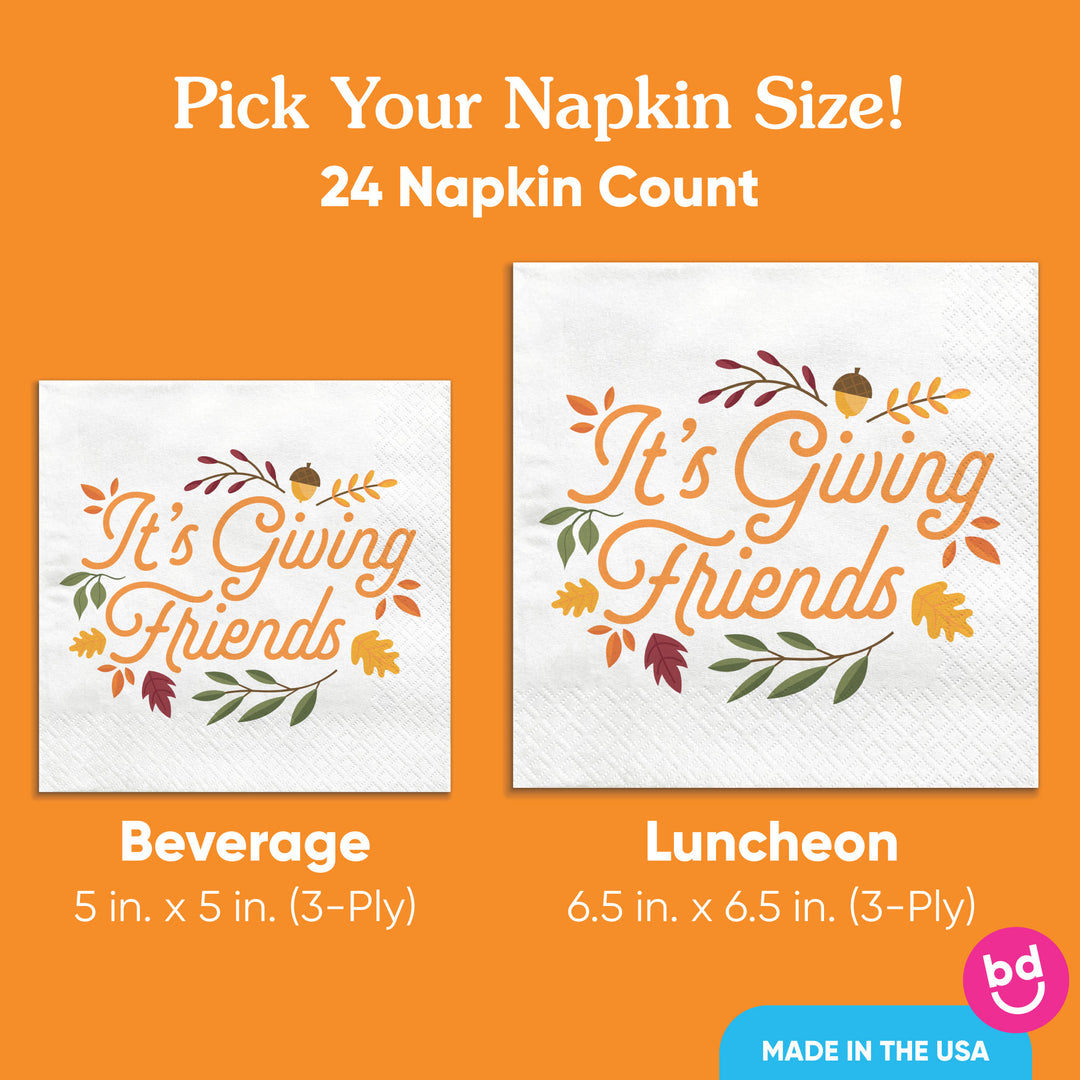 Napkins - It's Giving Friends