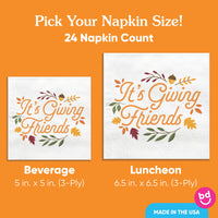 Napkins - It's Giving Friends