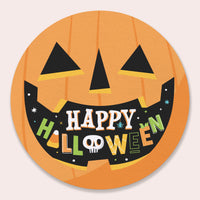 Drink Coasters - Jack O Lantern - 25 Ct
