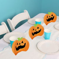 Jack O Lantern 3D Centerpieces - 8 Ct