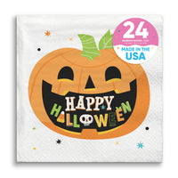 Napkins - Jack O Lantern - 24 Ct