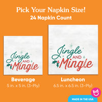 Napkins - Jingle and Mingle - 24 Ct