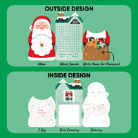 Santa Activity Books - 10 Ct