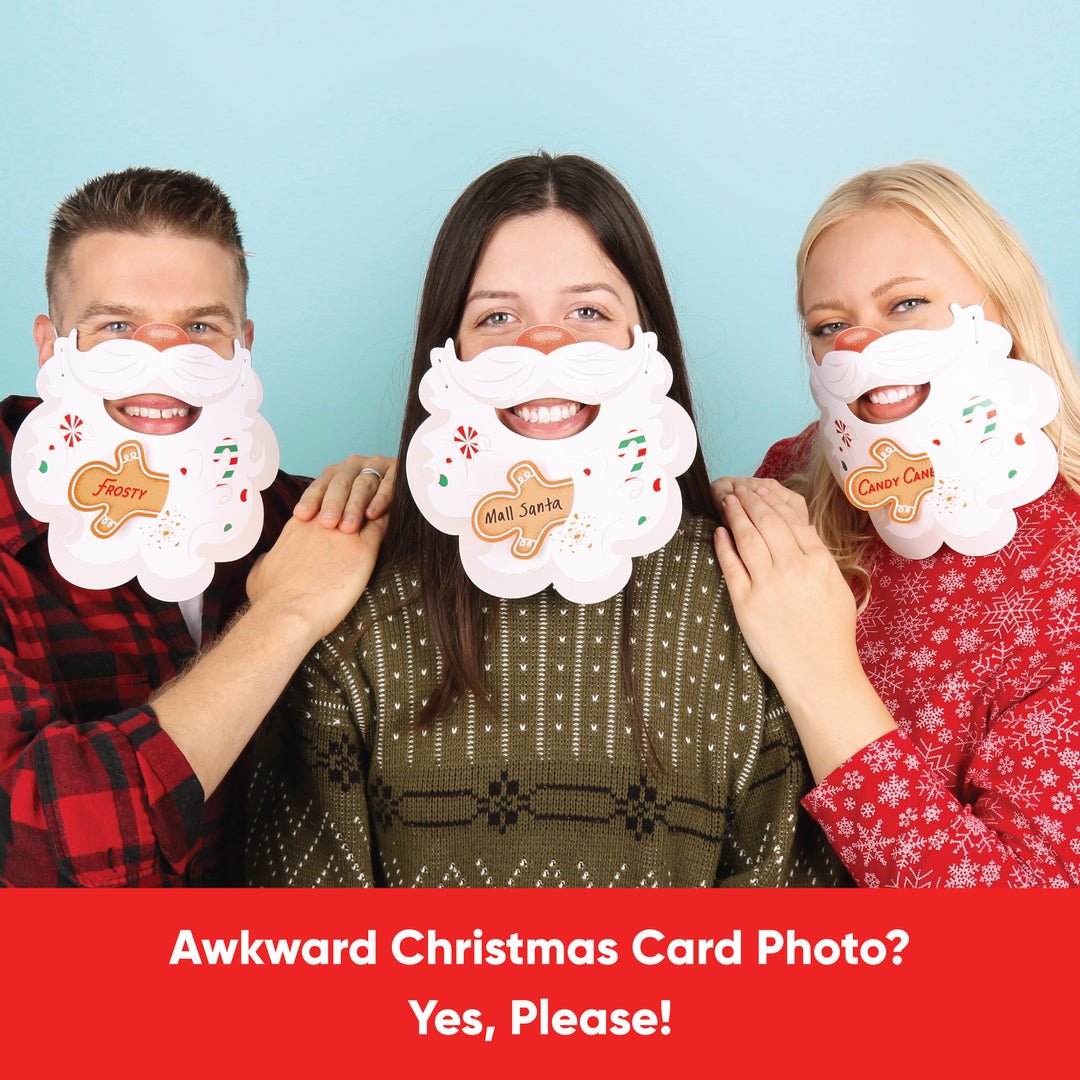 Jolly Santa Guessing Game - 8 Ct