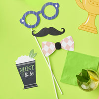 Kentucky Horse Derby - Horse Race Party Photo Booth Props Kit - 20 Count