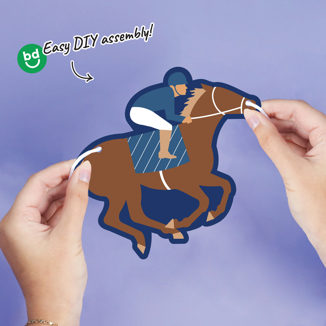 Kentucky Horse Derby Garland Banner - 15 Pc