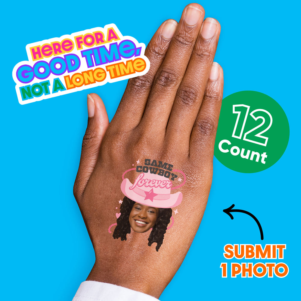 Custom Last Rodeo Temporary Tattoos - 12 Ct