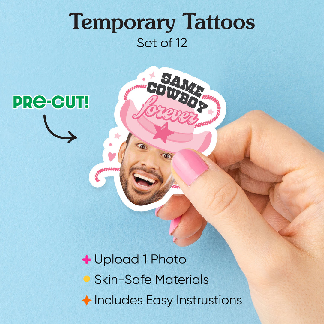 Custom Last Rodeo Temporary Tattoos - 12 Ct