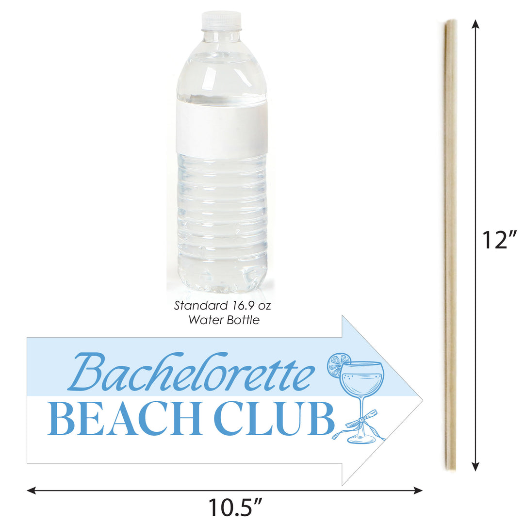 Funny Last Toast on the Coast Funny Photo Props - 10 Ct