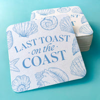 Drink Coasters - Last Toast On The Coast - 25 Ct