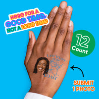 Custom Last Toast on the Coast Temporary Tattoos - 12 Ct