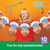 Custom Face Last Toast on the Coast Garland Banner