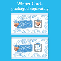 Custom Face Last Toast on the Coast Scratch Off Card Game - 22 Ct