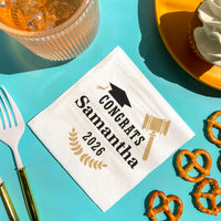 Custom Text - Law School Grad Napkins