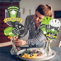 Lax to the Max - Lacrosse - Party Centerpiece Sticks - Showstopper Table Toppers - 35 Pieces