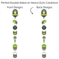 Lax to the Max - Lacrosse - Party Centerpiece Sticks - Showstopper Table Toppers - 35 Pieces