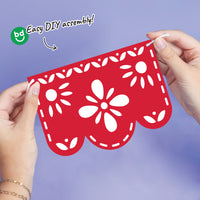 Let's Fiesta Garland Banner - 15 Pc