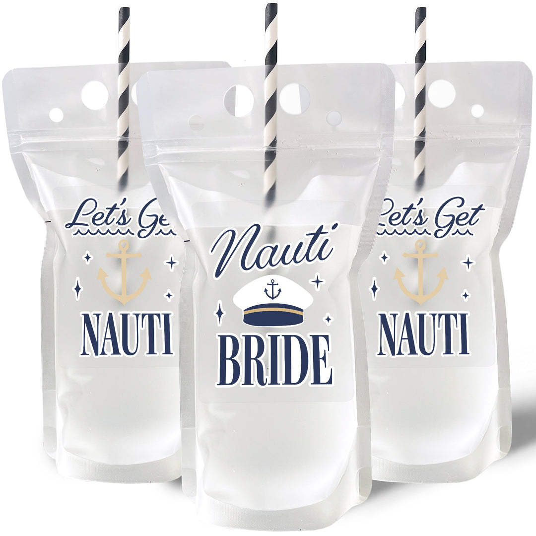 Drink Pouches - Let's Get Nauti - 12 Ct