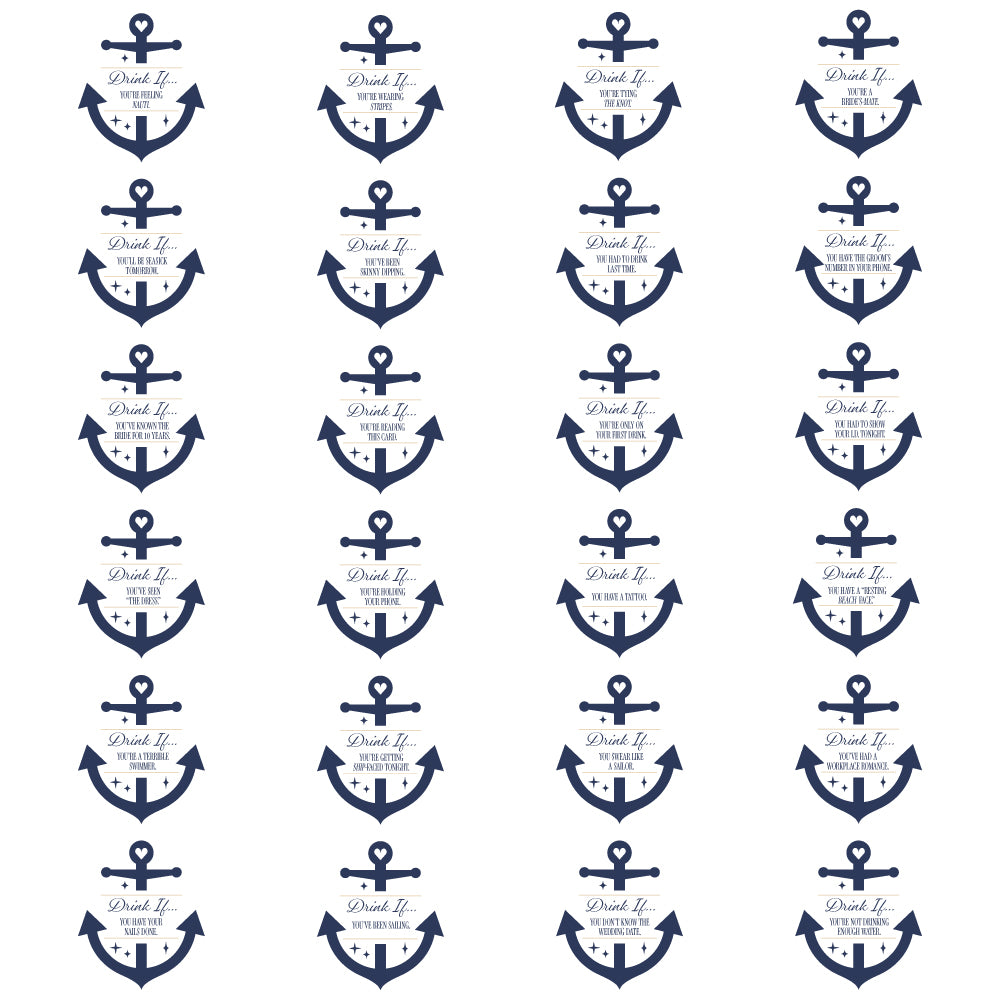 Let's Get Nauti Drink If Game - 24 Ct