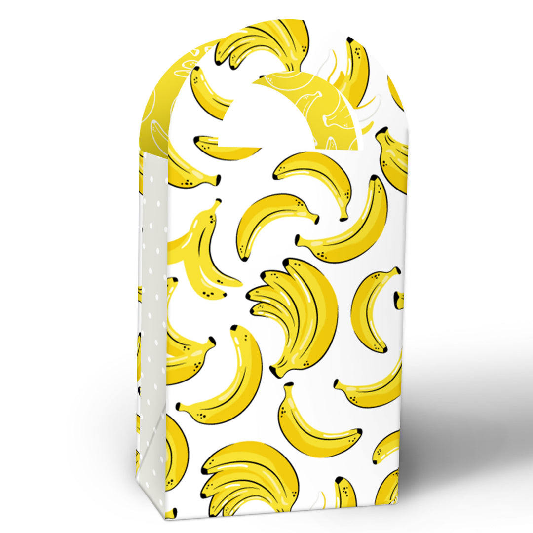 Let's Go Bananas Paper Favor Bags - 12 Ct