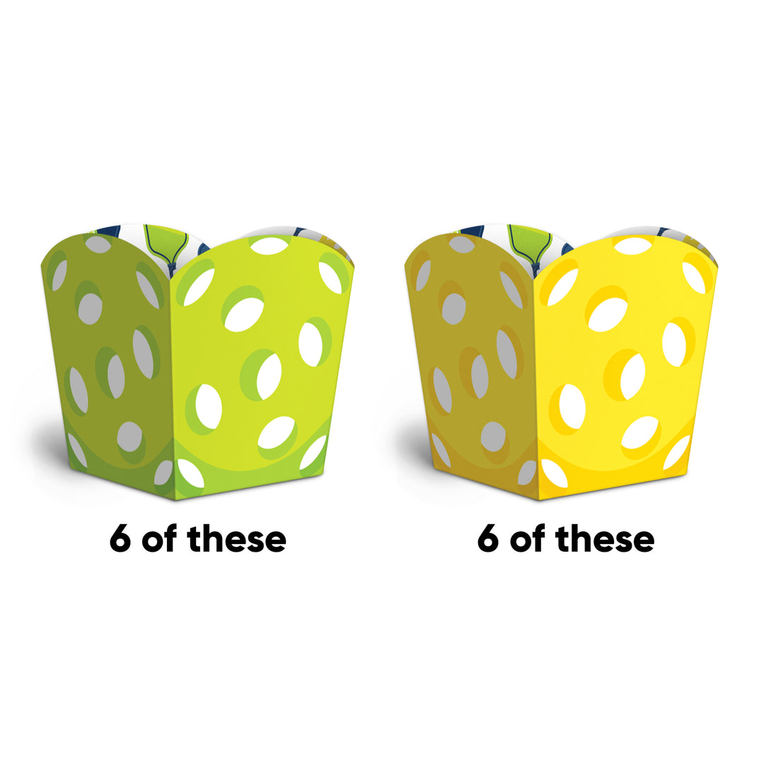 Pickleball Treat Boxes - 12 Ct