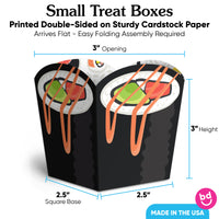 Let's Roll Sushi Treat Boxes - 12 Ct