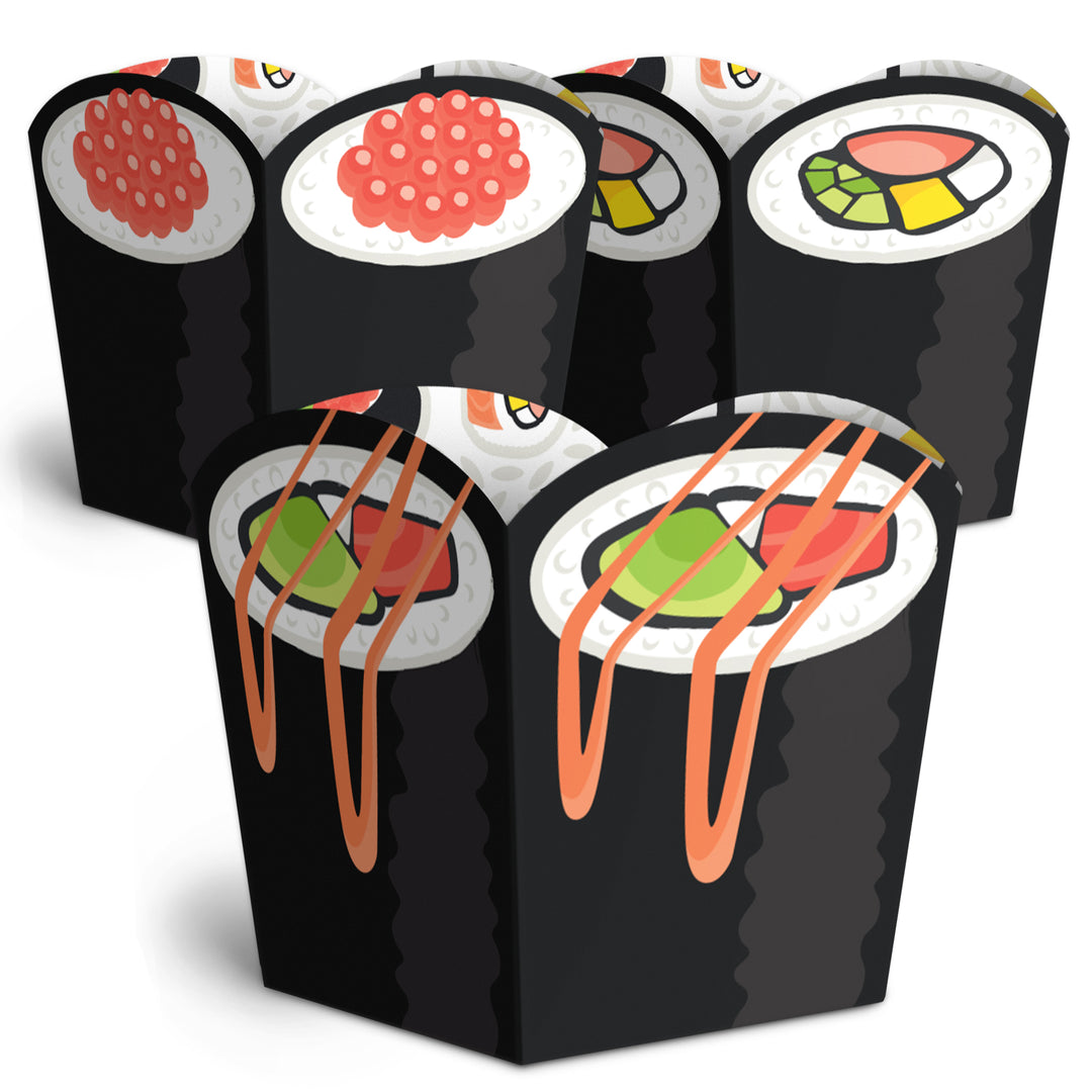 Let's Roll Sushi Treat Boxes - 12 Ct