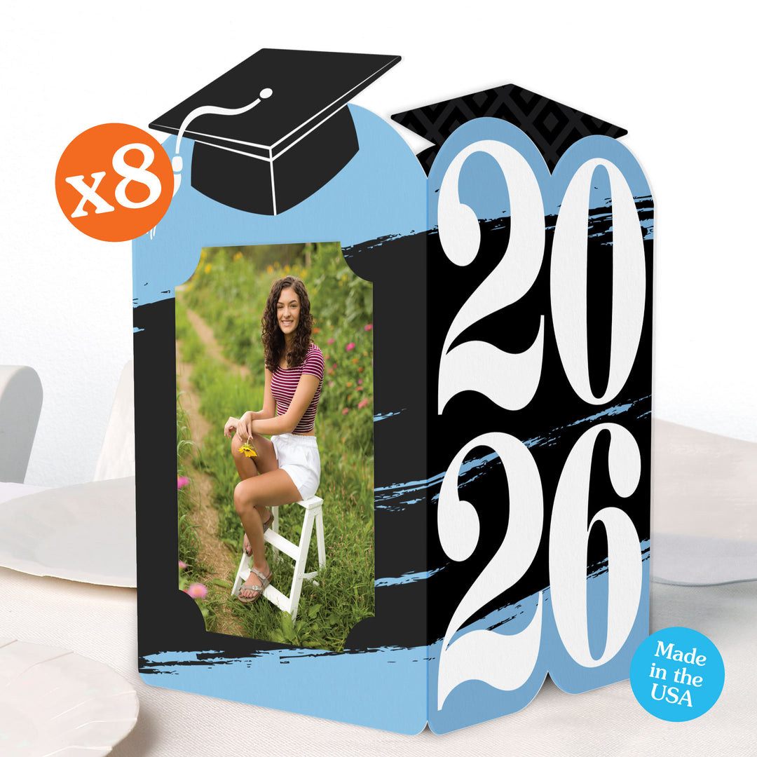 Graduation Photo Centerpieces - 8 Ct