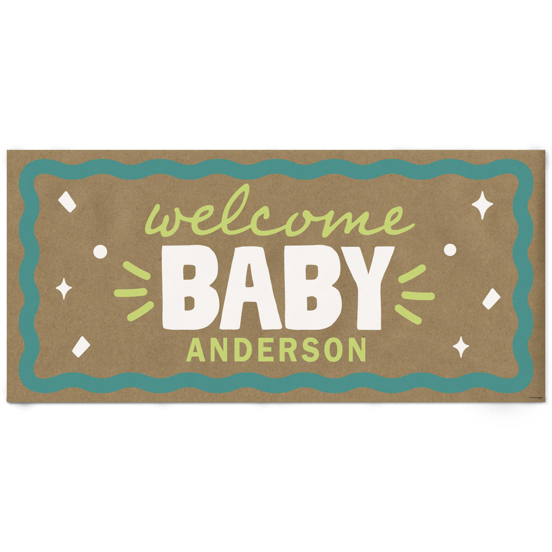 Lime custom baby banner main image 