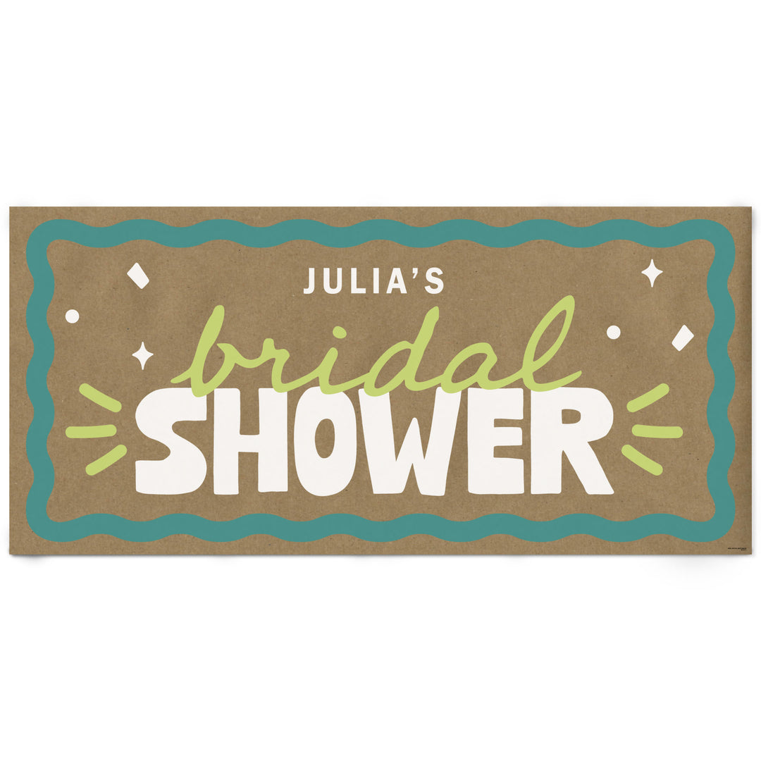 Lime custom bridal banner main image