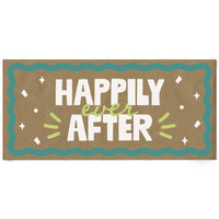 Lime green and teal bridal banner main image