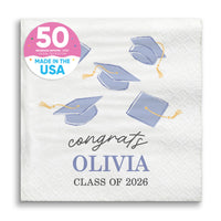 Custom Text - Pastel Grad Napkins