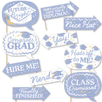 Pastel Grad - Funny Photo Props - 10 Ct