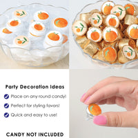 Little Clementine - Orange Citrus Baby Shower and Birthday Party Small Round Candy Stickers - Party Favor Labels - 324 Count