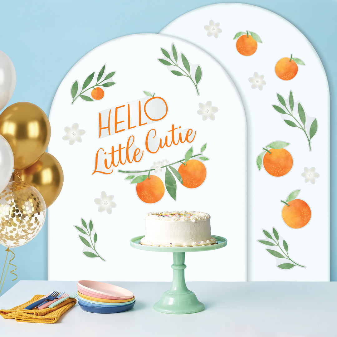 Little Cutie Backdrop Decals