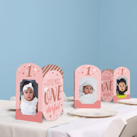 1st Birthday Little Miss Onederful Photo Centerpieces - 8 Ct
