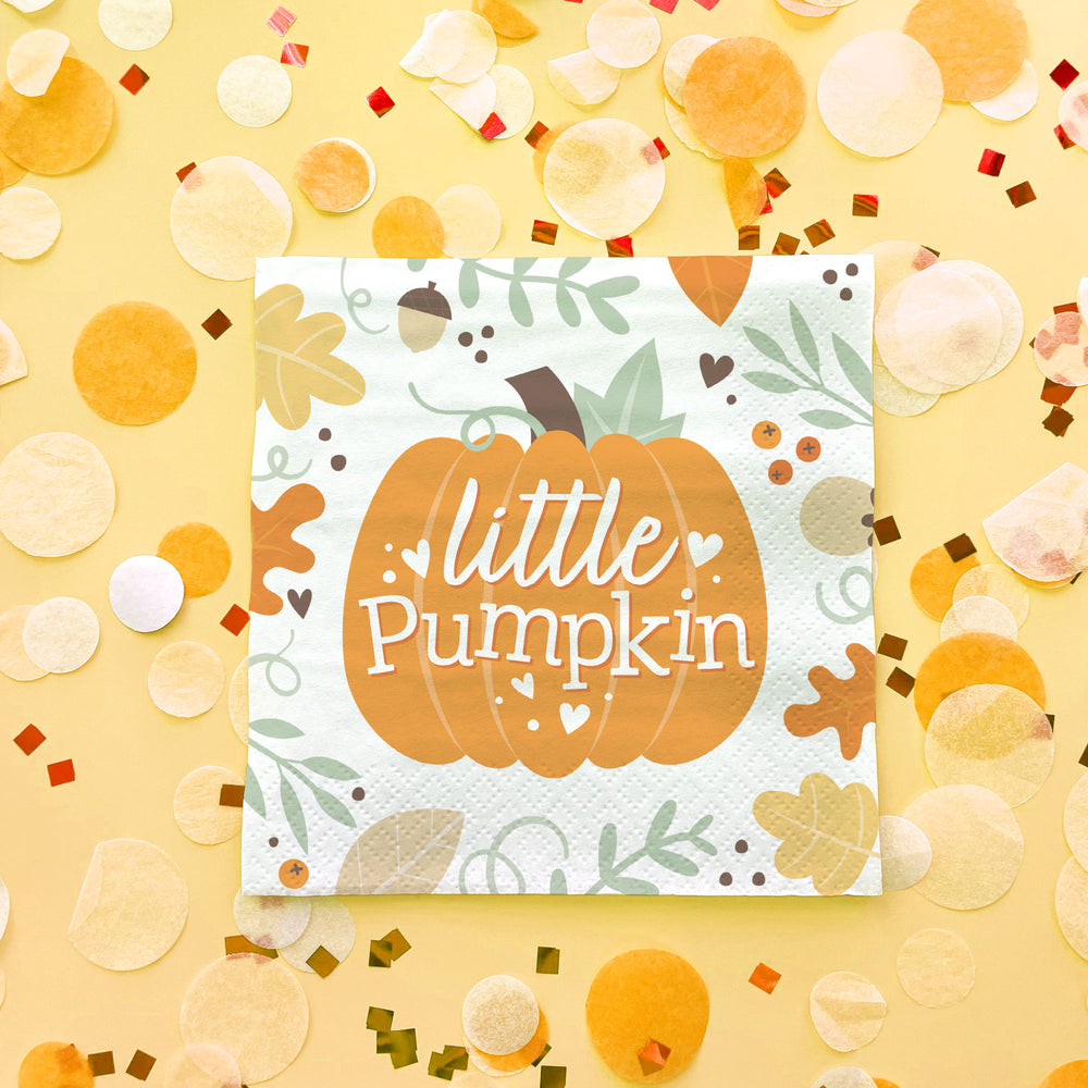 Napkins - Little Pumpkin - 24 Ct