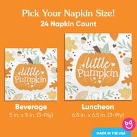 Napkins - Little Pumpkin - 24 Ct