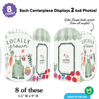 Locally Grown Photo Centerpieces - 8 Ct