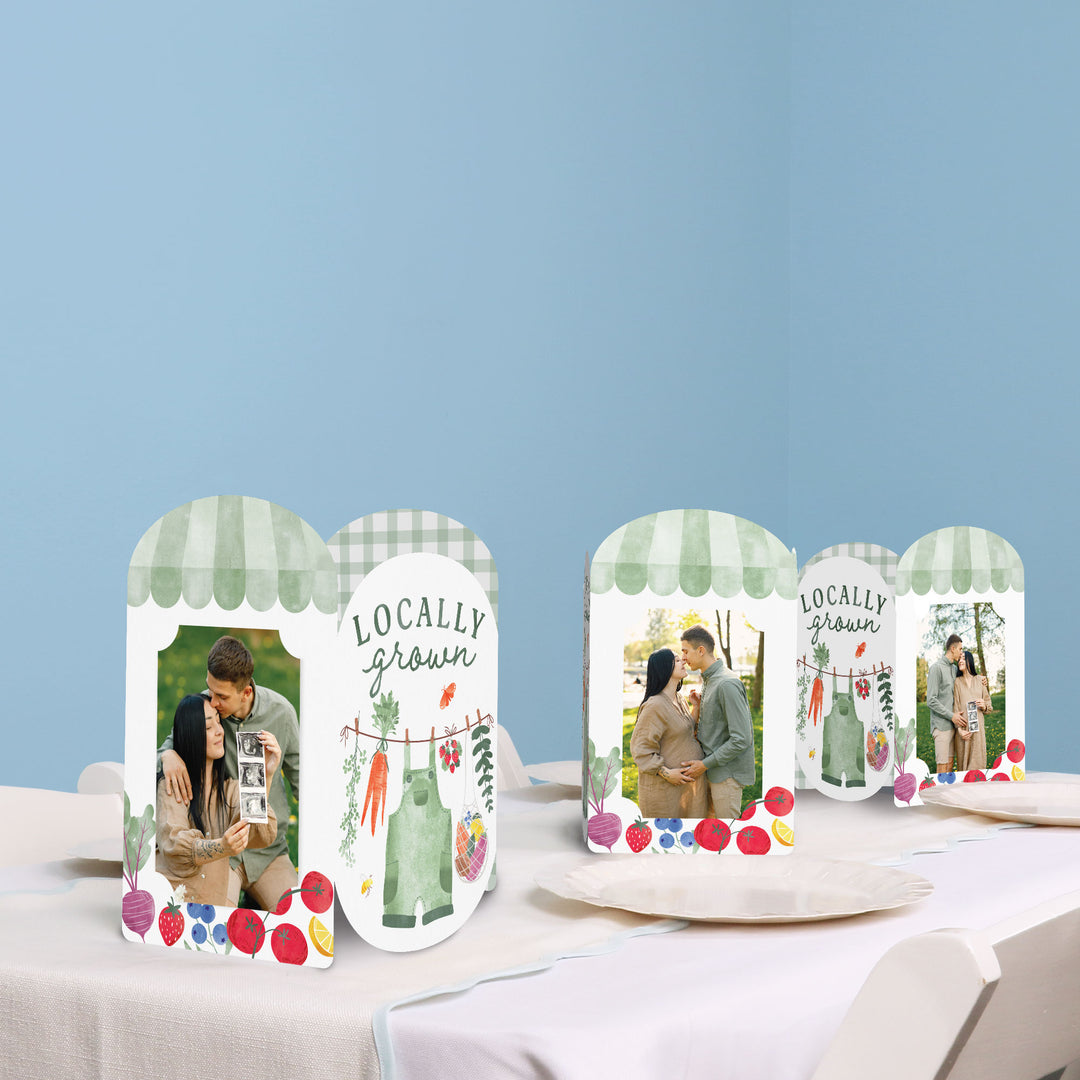 Locally Grown Photo Centerpieces - 8 Ct